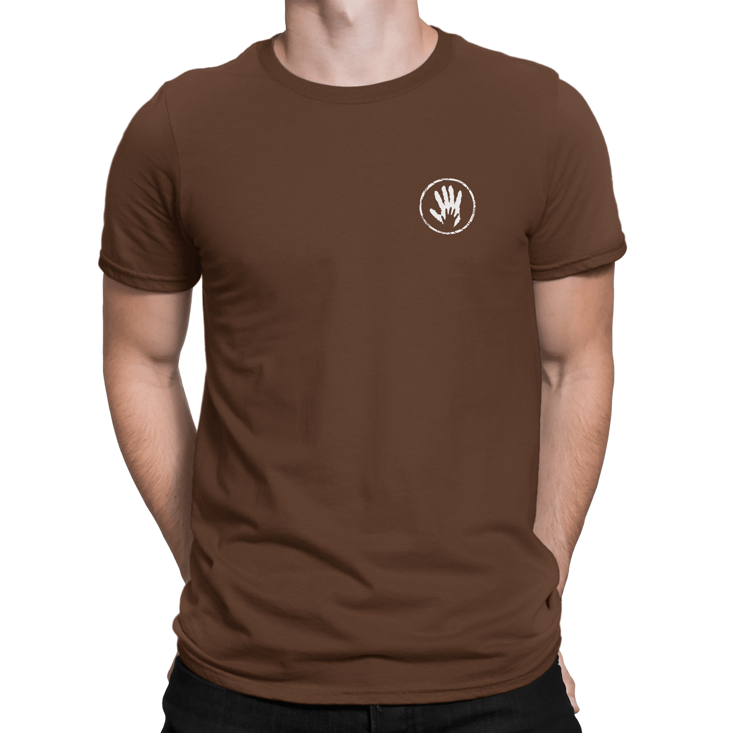 The Younger Brothers Premium T-Shirt, brick, Kogi hut