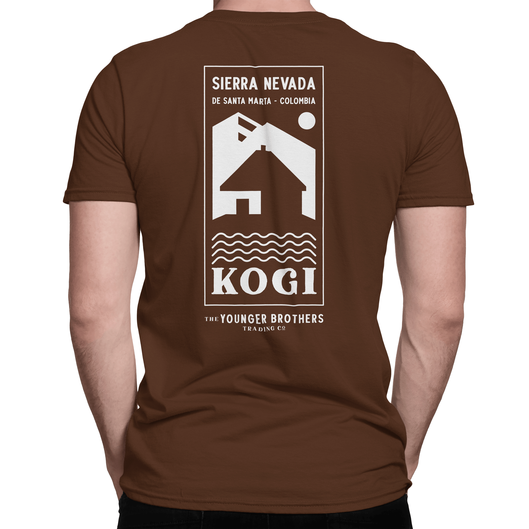 The Younger Brothers Premium T-Shirt, brick, Kogi hut