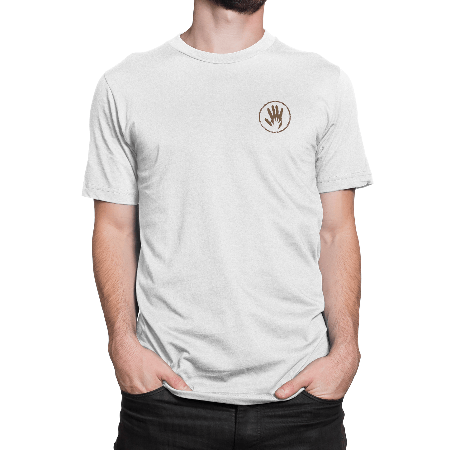 The Younger Brothers Premium T-Shirt, white, snow mountain ocean